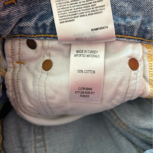 Agolde Parker shorts - Picture 2 of 3